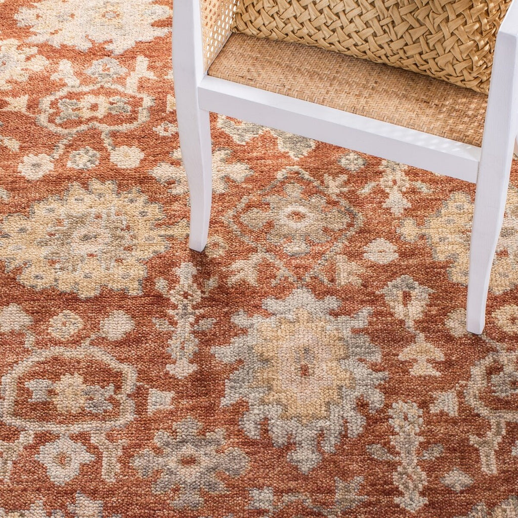 safavieh clearance samarkand srk115p rust rug