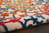nourison aloha alh21 multicolor rug