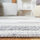 safavieh clearance striped kilim stk505g silver rug