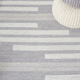 safavieh clearance striped kilim stk505g silver rug