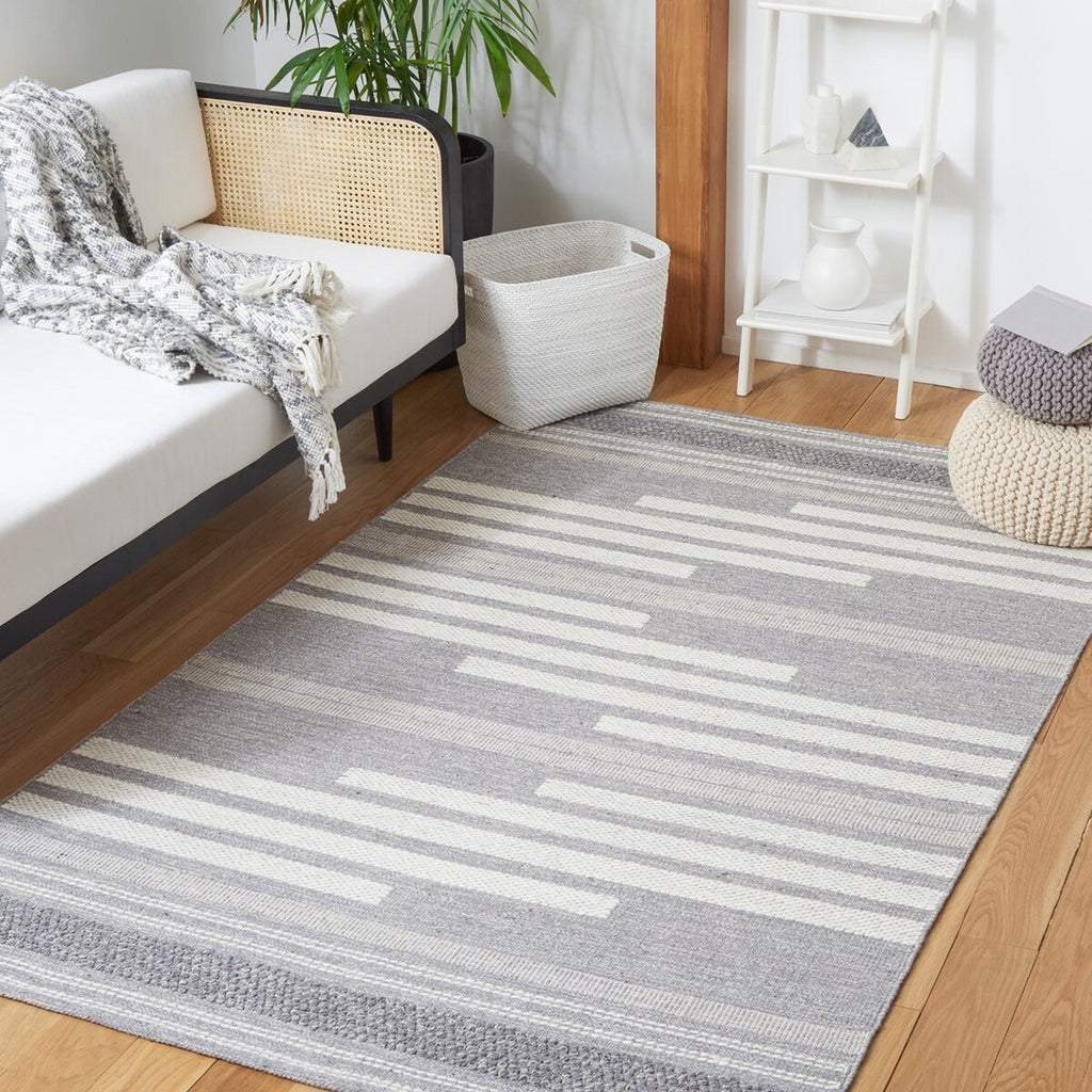 safavieh clearance striped kilim stk505g silver rug