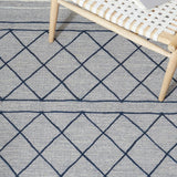 safavieh clearance striped kilim stk507g silver rug