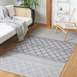 safavieh clearance striped kilim stk507g silver rug