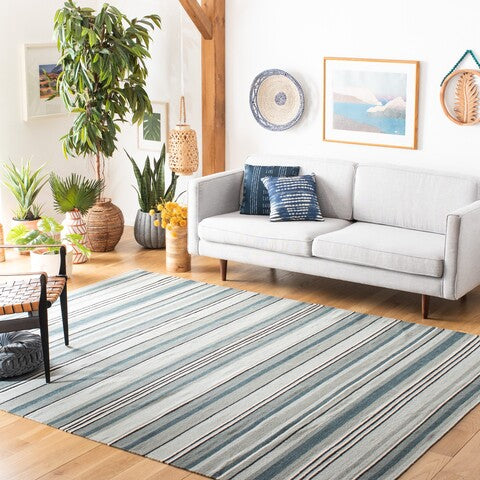 safavieh clearance striped kilim stk601f grey rug