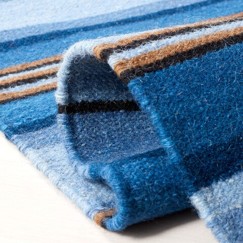safavieh clearance striped kilim stk601m blue rug
