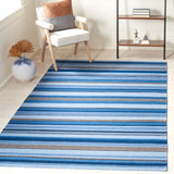 safavieh clearance striped kilim stk601m blue rug