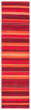 safavieh clearance striped kilim stk601q red rug