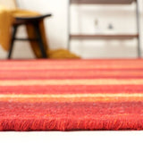 safavieh clearance striped kilim stk601q red rug