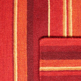 safavieh clearance striped kilim stk601q red rug