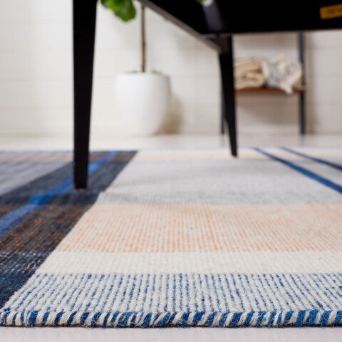 safavieh clearance striped kilim stk702p orange rug