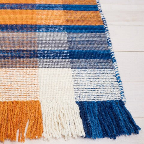 safavieh clearance striped kilim stk702p orange rug