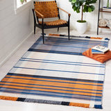 safavieh clearance striped kilim stk702p orange rug