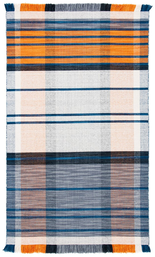 safavieh clearance striped kilim stk702p orange rug