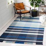 safavieh clearance striped kilim stk703n navy rug