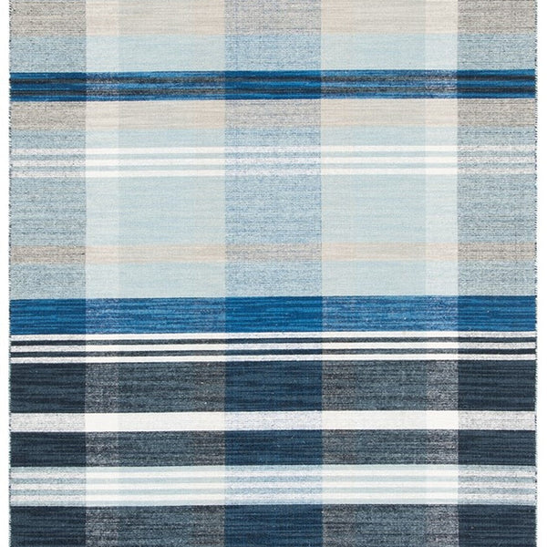 Safavieh Clearance Striped Kilim STK703N Navy Rug