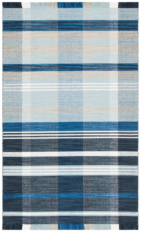 Safavieh Clearance Striped Kilim STK703N Navy Rug