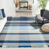 safavieh clearance striped kilim stk703n navy rug