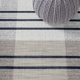 safavieh clearance striped kilim stk704g light grey rug