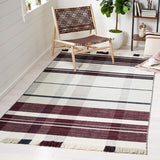 safavieh clearance striped kilim stk705a ivory rug