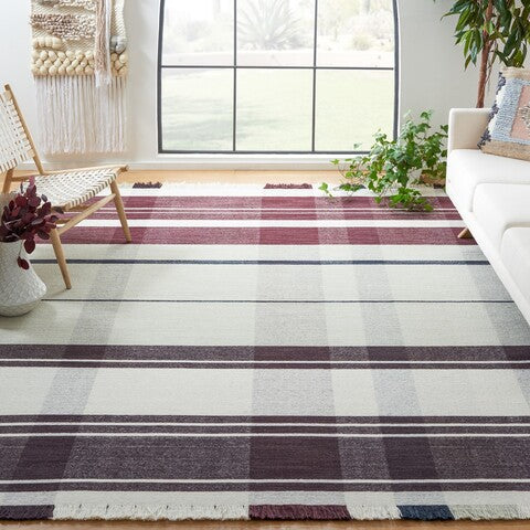 safavieh clearance striped kilim stk705a ivory rug