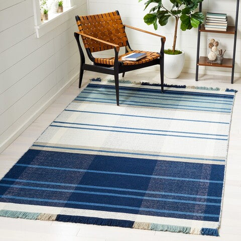 safavieh clearance striped kilim stk707m blue rug