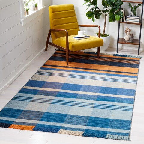 safavieh clearance striped kilim stk708p orange rug