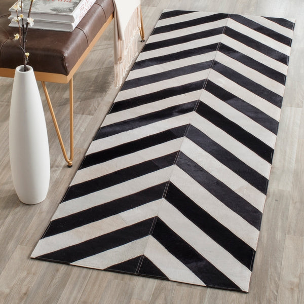 safavieh clearance studio leather stl122a black rug