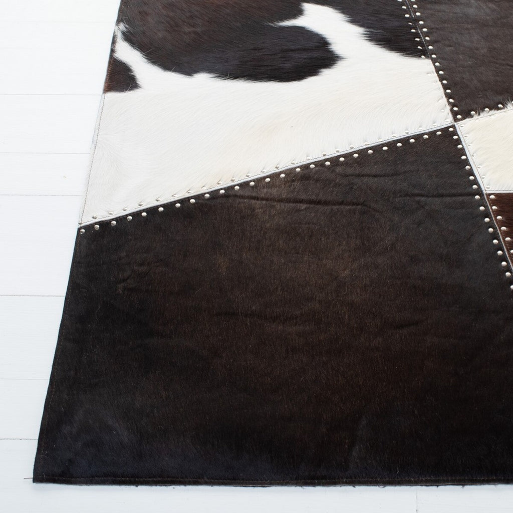 safavieh clearance studio leather stl184t dark brown rug