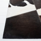 safavieh clearance studio leather stl184t dark brown rug