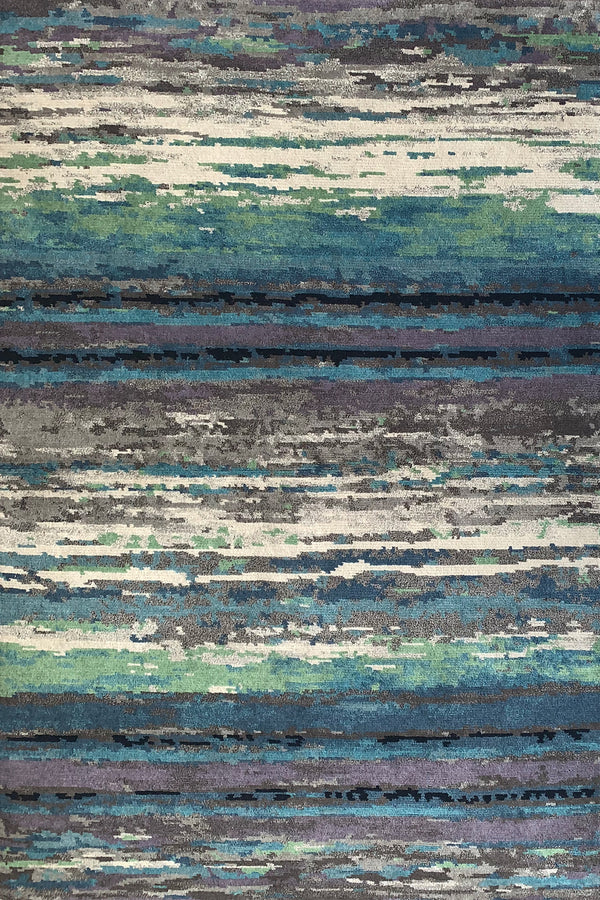 Tibet Rug Company 100 CT Strata Marine Sage Rug