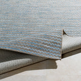 Surya Closeout Santa Cruz STZ-6009 Sky Blue Rug