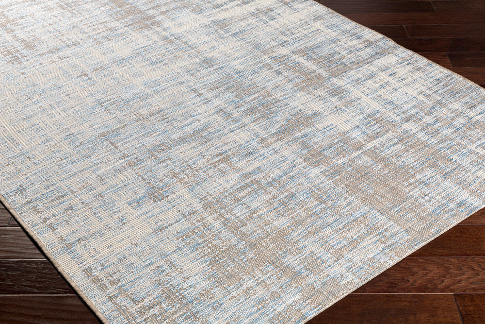Synthetic Surya Santa Cruz Skype Blue Rug | Indoor Rugs | Rugs Done Right