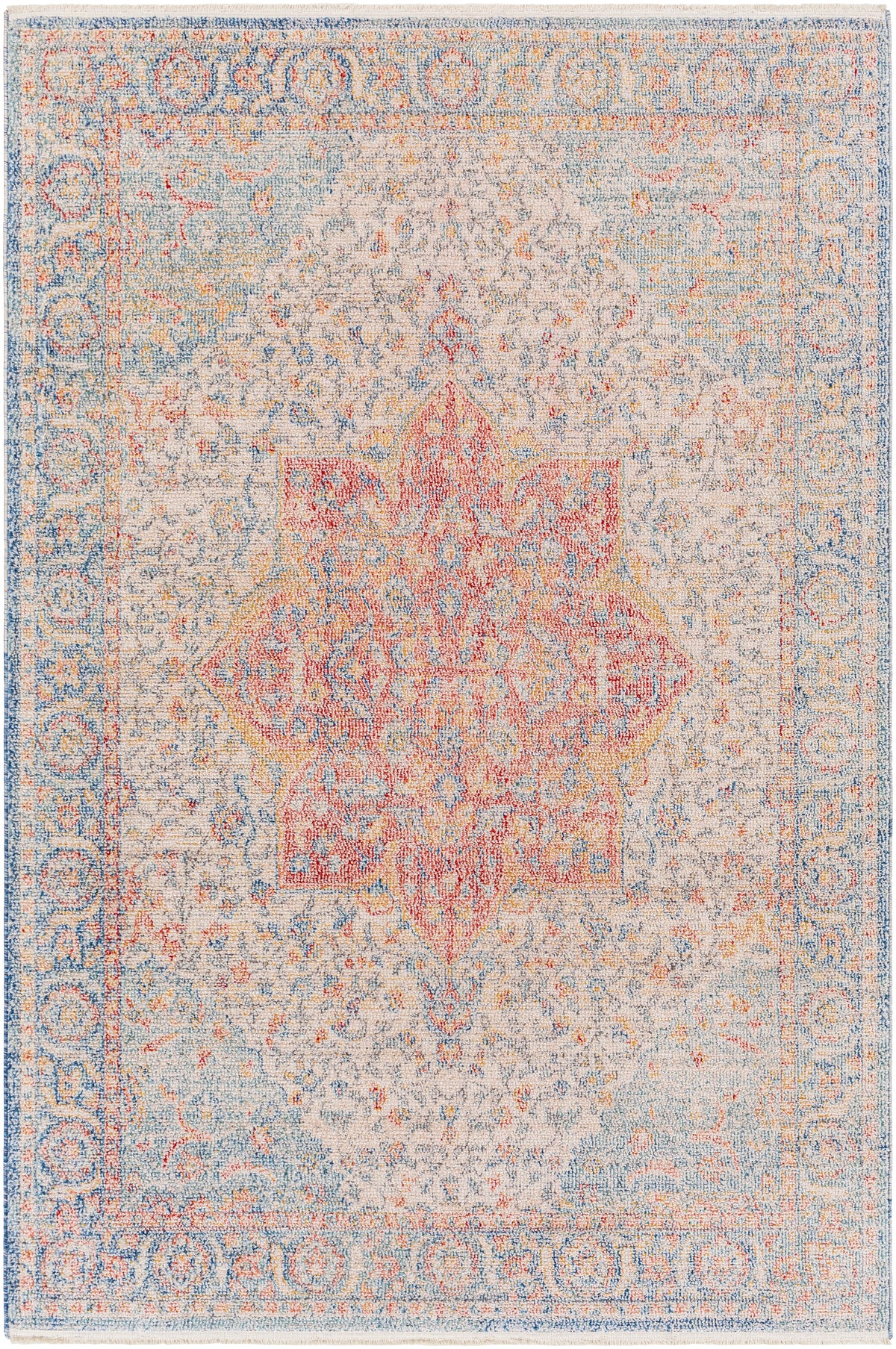 surya subtle sub 2302 light red rug