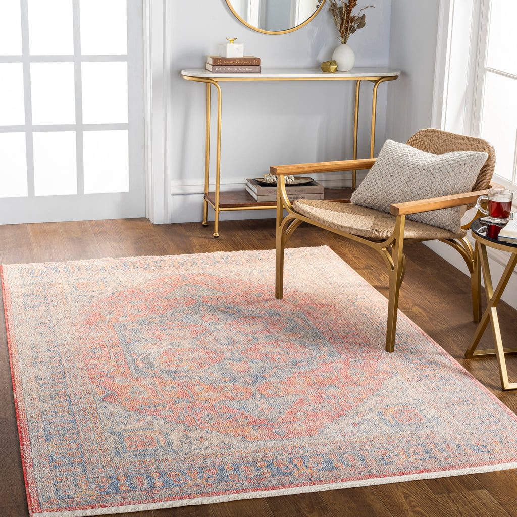 surya subtle sub 2305 light red rug