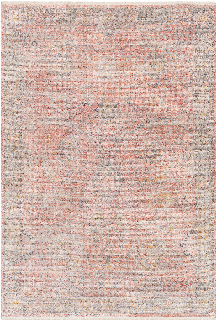 surya subtle sub 2317 light red rug
