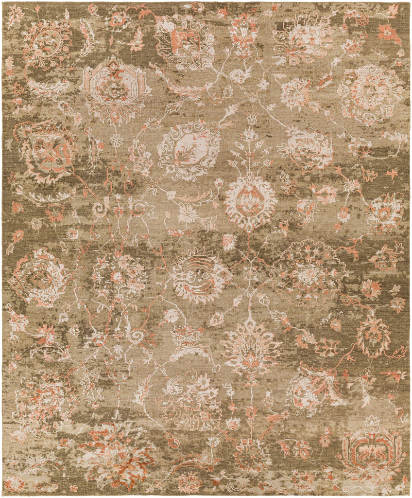 surya sufi suf 2304 rust rug