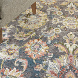 nourison soraya sor02 charcoal multi rug