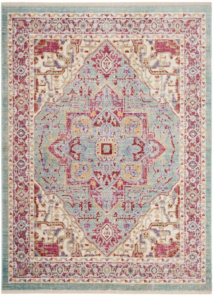 safavieh clearance sutton sut406j aqua rug