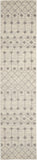nourison grafix grf37 ivory grey rug