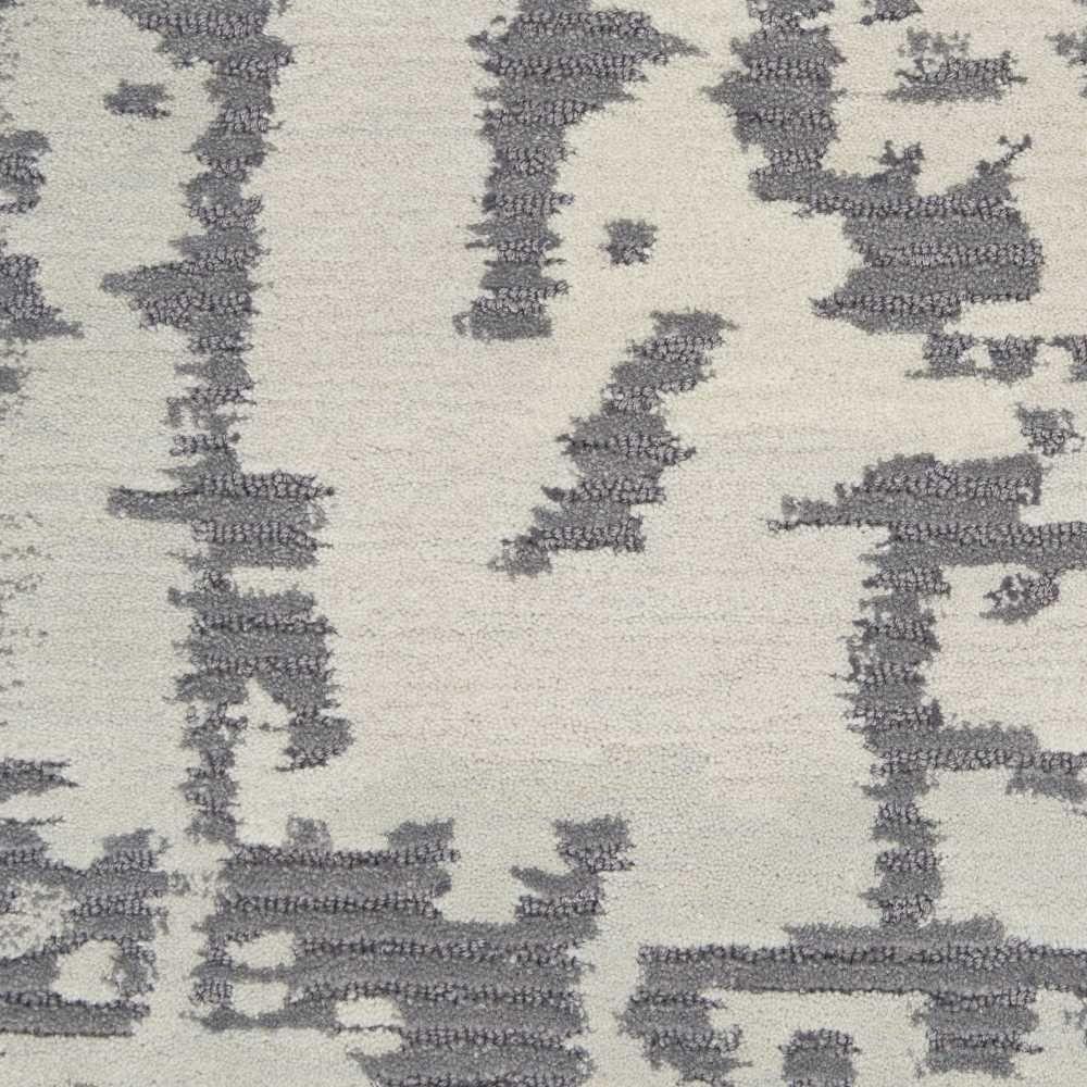 Nourison Clearance Symmetry SMM02 Grey/Beige Rug