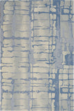 Nourison Clearance Symmetry SMM04 Blue/Grey Rug