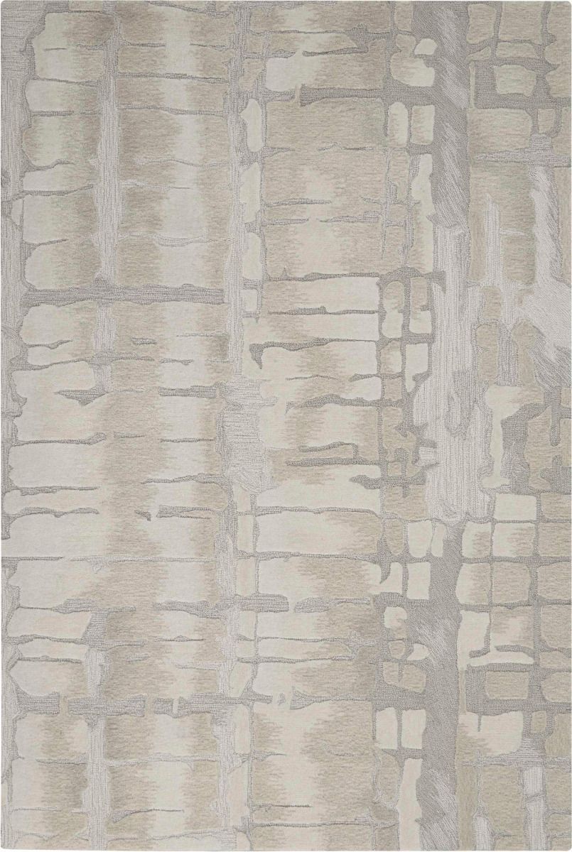 Nourison Symmetry SMM04 Ivory/Beige Rug