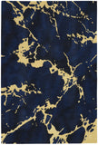 Nourison Clearance Symmetry SMM09 Navy Rug