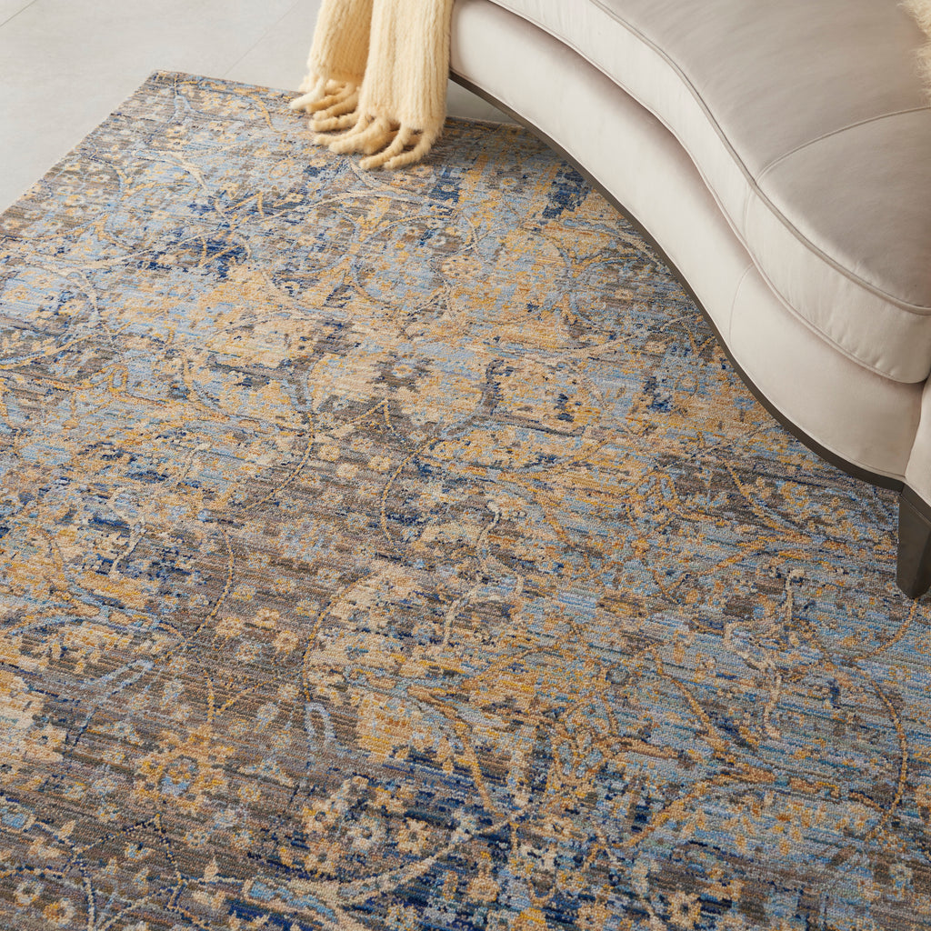 nourison majestic mst01 beige blue rug