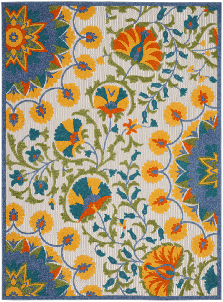 nourison aloha alh22 multicolor rug