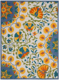 nourison aloha alh22 multicolor rug
