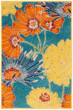 nourison allur alr06 turquoise multicolor rug