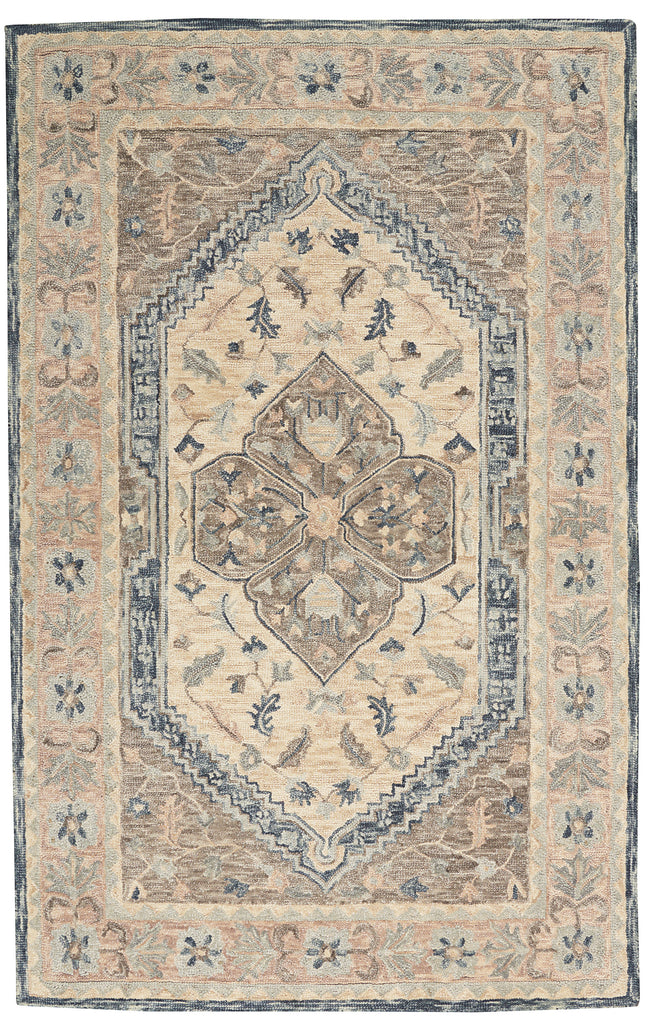 nourison bahari bah03 grey rug