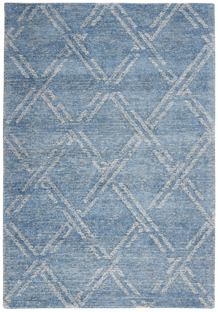 nourison venosa vsn01 blue ivory rug
