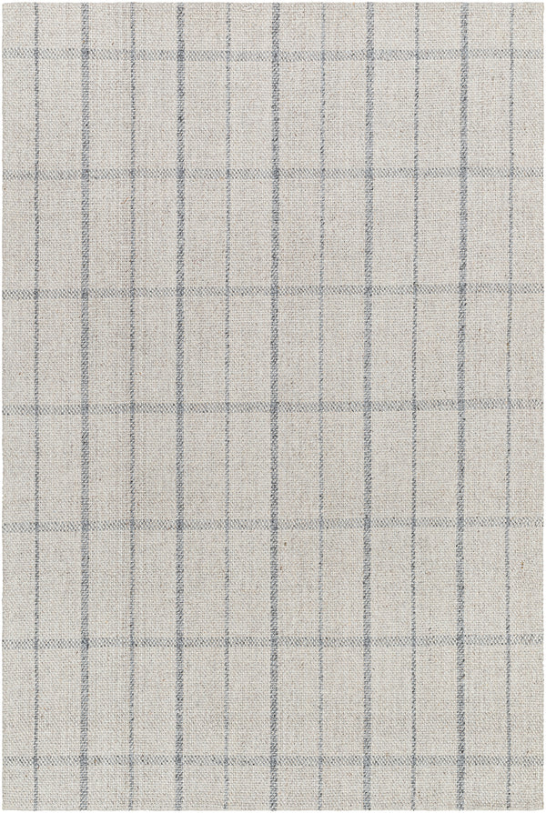surya tartan tar 2304 light grey rug